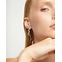 UNOde50 UNOde50 Oorbellen | Elongated Zigzag Earrings | PEN1074MTL