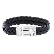JOSH JOSH ARMBAND | BLACK | ZILVER | 24001-BRA