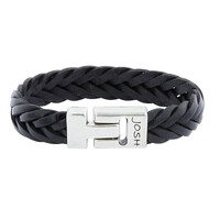 JOSH JOSH ARMBAND | BLACK | ZILVER | 24001-BRA