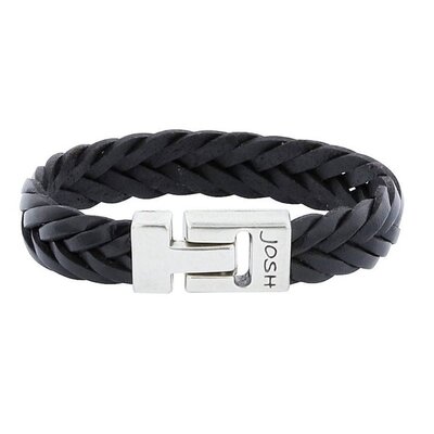 JOSH JOSH ARMBAND | BLACK | ZILVER | 24001-BRA