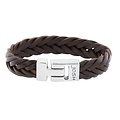 JOSH JOSH ARMBAND | BROWN | ZILVER | 24001-BRA