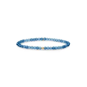 SPARKLING SPARKLING Armband | Saturn Armband Small Topaz Quartz | Verguld