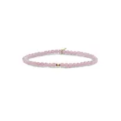 SPARKLING SPARKLING Armband | SATURN ARMBAND SMALL PINK OPALITE | Verguld