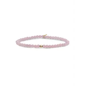 SPARKLING SPARKLING Armband | SATURN ARMBAND SMALL PINK OPALITE | Verguld