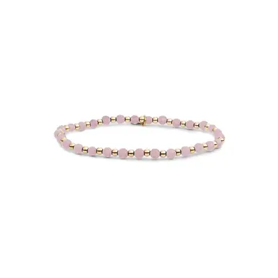SPARKLING SPARKLING Armband | INTERSTELLAR ARMBAND PINK OPALITE | Verguld