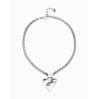 UNOde50 UNOde50 Ketting | Stoere ketting met hart hanger | SS26