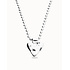 UNOde50 UNOde50 Ketting | Lange bolletjes ketting met hart hanger | COL2067MTL000