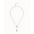 UNOde50 UNOde50 Ketting | Dubbele Ketting met Hart Hangers | SS26