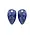 SPARKLING SPARKLING Oorbellen | Edelstenen | Sodalite Blossom