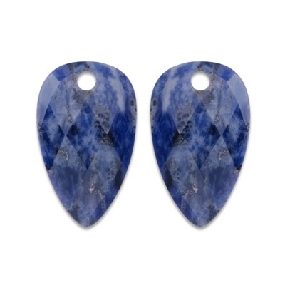 SPARKLING SPARKLING Oorbellen | Edelstenen | Sodalite Blossom
