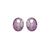 SPARKLING SPARKLING Oorbellen | Edelstenen | Aubergine Quartz Small Oval