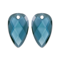 SPARKLING SPARKLING Oorbellen | Edelstenen | Ocean Topaz Quartz Blossom