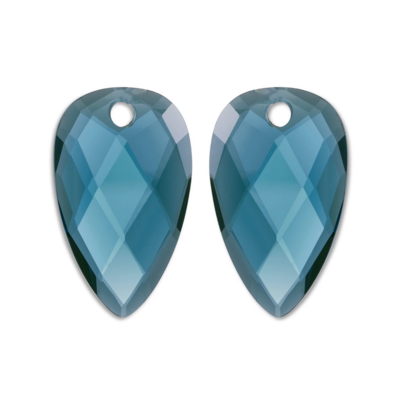 SPARKLING SPARKLING Oorbellen | Edelstenen | Ocean Topaz Quartz Blossom