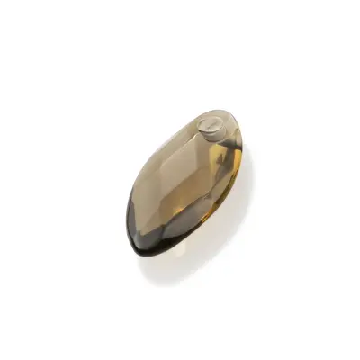 SPARKLING SPARKLING Ketting | Edelsteen | Smokey Quartz Leaf