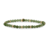 SPARKLING SPARKLING Armband | Roundel Interstellar Armband Lime Jade | Verguld