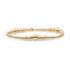 SPARKLING SPARKLING Armband | Wave Mix Gold Armband | Verguld