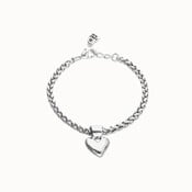 UNOde50 UNOde50 Armband | Schakel armband met Hart | PUL2642MTL