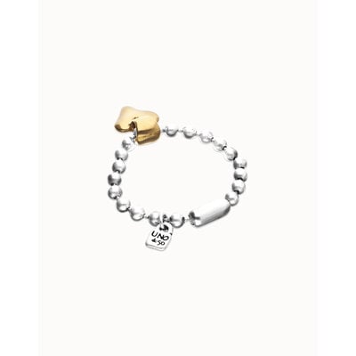 UNOde50 UNOde50 Armband | Kralen armband met Hart | PUL2636OROMTL