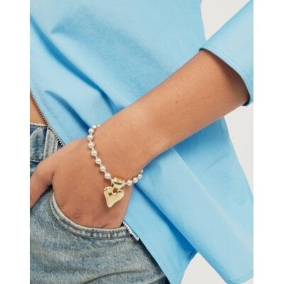 UNOde50 UNOde50 Armband | Kralen armband met Hart | PUL2636OROMTL