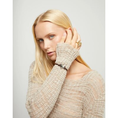 UNOde50 UNOde50 Armband | Leren armband met Hart | PUL2638MTL