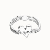 UNOde50 UNOde50 Armband | Dubbele armband met Hart | PUL2637MTL