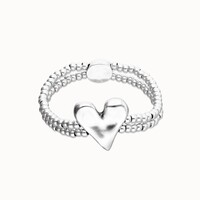 UNOde50 UNOde50 Armband | Dubbele armband met Hart | SS26