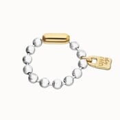 UNOde50 UNOde50 Armband | Stoere Kralen armband | Verguld | PUL1215OROMTL