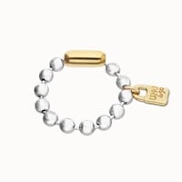 UNOde50 UNOde50 Armband | Stoere Kralen armband | Verguld | SS26