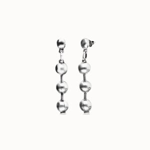 UNOde50 UNOde50 Oorbellen | Zilver Kralen | SS26