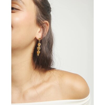 UNOde50 UNOde50 Oorbellen | Verguld Hartjes | PEN1072ORO