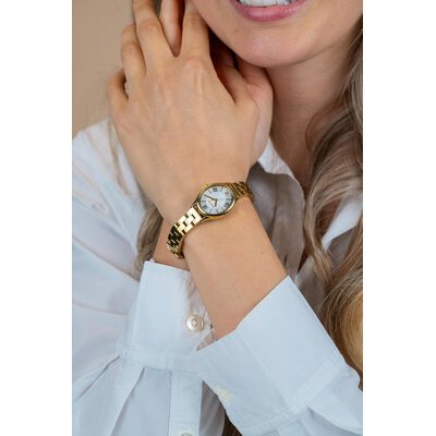 ZINZI ZINZI Horloge | BELLE OVALE | GOUD | ZIW2933