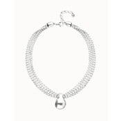 UNOde50 UNOde50 Ketting | Korte Ketting met Grote Bol |  COL2051MTL