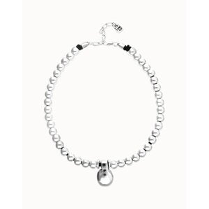 UNOde50 UNOde50 Ketting | Korte kralenketting met Grote Bol | SS26