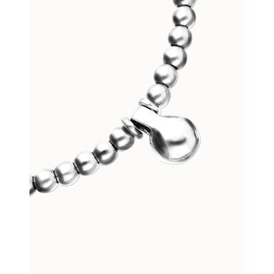 UNOde50 UNOde50 Ketting | Korte kralenketting met Grote Bol | COL2045MTL