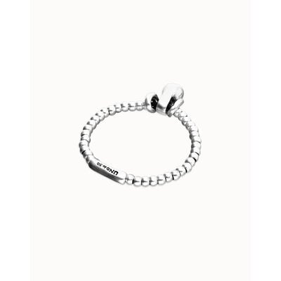 UNOde50 UNOde50 Armband | Elastische Kralenarmband met Organische Hanger | PUL2609MTL