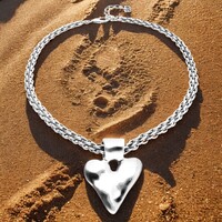 UNOde50 UNOde50 Ketting | Stoere ketting met hart hanger | SS26