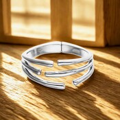 UNOde50 UNOde50 Armband | Bangle | Meerdere Verweven Organische Vormen | PUL2633MTL