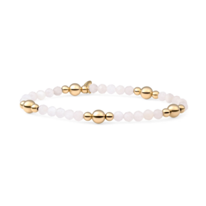 SPARKLING SPARKLING Armband | Bold Mix Moonstone Armband | Verguld