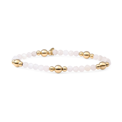 SPARKLING SPARKLING Armband | Bold Mix Moonstone Armband | Verguld