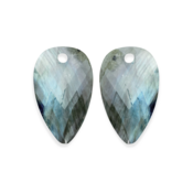 SPARKLING SPARKLING Oorbellen | Edelstenen | Labradorite Blossom