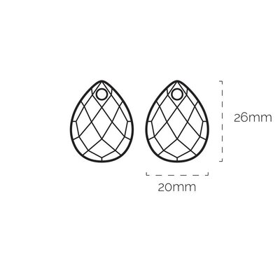 SPARKLING SPARKLING Oorbellen | Edelstenen | Red Aventurine Afterglow