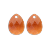 SPARKLING SPARKLING Oorbellen | Edelstenen | Red Aventurine Afterglow