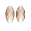 SPARKLING SPARKLING Oorbellen | Edelstenen | Light Gold Citrine Quartz Large Leaf