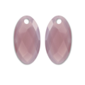 SPARKLING SPARKLING Oorbellen | Edelstenen | Pink Opalite Large Leaf