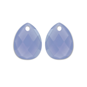 SPARKLING SPARKLING Oorbellen | Edelstenen |  Milky Blue Jade Afterglow