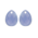 SPARKLING SPARKLING Oorbellen | Edelstenen |  Milky Blue Jade Afterglow