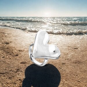 UNOde50 UNOde50 Ring | Hartvorming Statement Ring | SS26