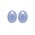 SPARKLING SPARKLING Oorbellen | Edelstenen | Milky Blue Jade Medium Oval