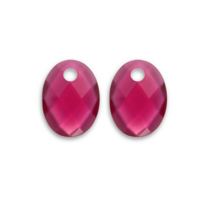 SPARKLING SPARKLING Oorbellen | Edelstenen | Candy Jade Medium Oval