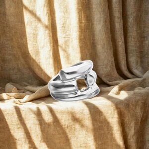 UNOde50 UNOde50 Ring | Vier Verweven Organische Vormen | SS26